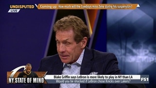 'UNDISPUTED': Blake Griffin says LeBron is more likely to play in New York than Los Angeles?