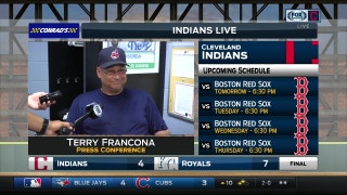 Tito's excited for "our fans and clean underwear" as Tribe returns home
