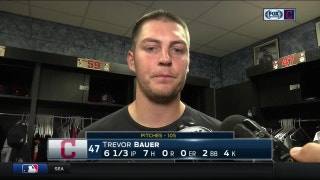 Trevor Bauer after his scoreless outing: 'It makes no sense.'