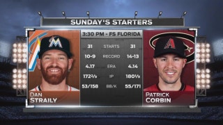 Dan Straily looks to lift Marlins to series win over Diamondbacks