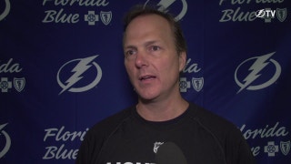 Jon Cooper says it's a big week for Lightning to build chemistry