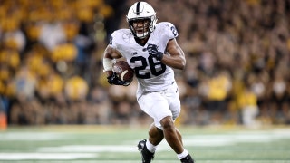 Saquon Barkley stars with 211 rush yards and an extra 94 receiving yards in win over Iowa