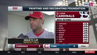 Mike Matheny: 'We had our opportunities' in loss to Cubs