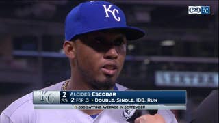 Alcides Escobar on his late-season offensive outburst