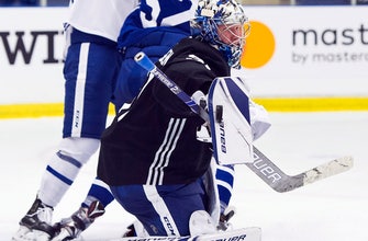Leafs goalie Frederik Andersen shapes up for season