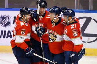 Panthers starting over with new coach and new top line