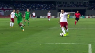 Qazaishvili scores equalizer for Georgia vs. Ireland | 2017 UEFA World Cup Qualifying Highlights