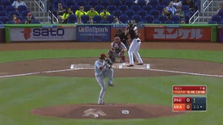 WATCH: Giancarlo Stanton adds to MLB HR lead with 52nd of season