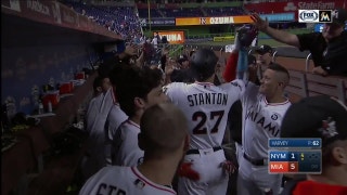 WATCH: Giancarlo Stanton's 55th home run of the season
