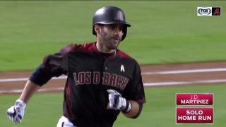 WATCH: Martinez sets D-backs record with 14th homer this month