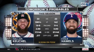 Tuesday Pitching Matchup | Rangers Live