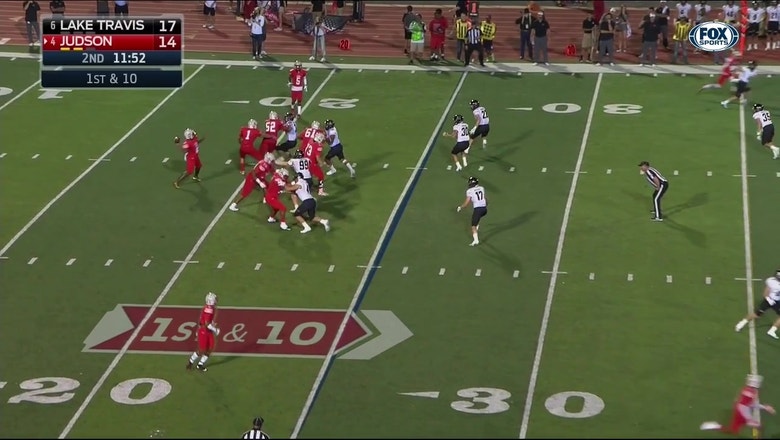 Judson Goes 75 Yards In For A Touchdown Goes Back On Top Fox Sports
