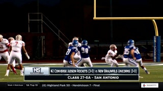 Converse Judson vs. New Braunfels | High School Scoreboard Live
