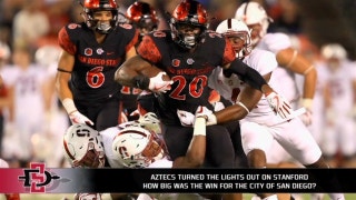 Aztecs come up clutch in upset win over Stanford