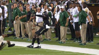 FOX Rules Analyst and former head of officiating Dean Blandino weighs in on Denzel Mims' circus catch