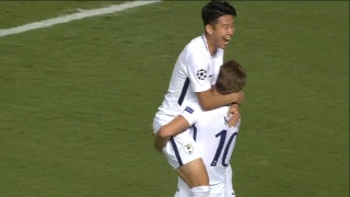Kane hits historic hat trick for Spurs in victory against APOEL | Champions League Highlights