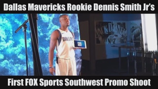 Dennis Smith Jr's First FOX Sports Southwest Promo Shoot | The Scoop