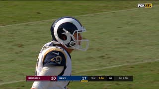 Jared Goff drills ref in the head with errant throw