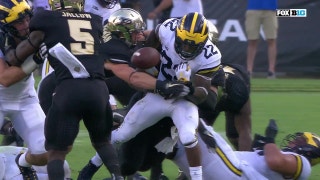 Purdue defense forces a fumble for their second takeaway of the day