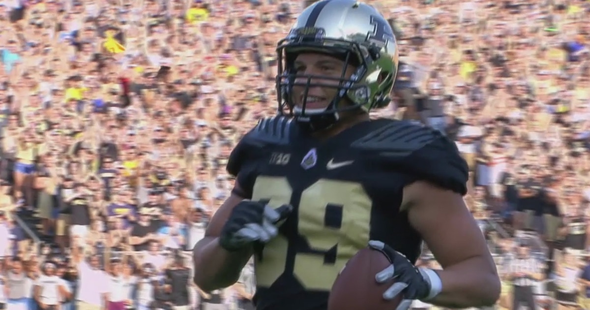 Purdue evens the score with a 10-yd touchdown pass (VIDEO) | FOX Sports