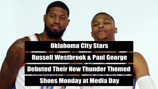 Westbrook, George Show Off New Kicks | The Scoop