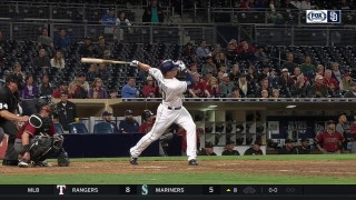 WATCH : Renfroe crushes 3 homers in history-making night at Petco Park