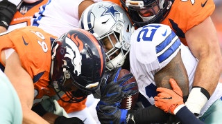 Nick points out why Zeke gave up on the play: He's not used to losing