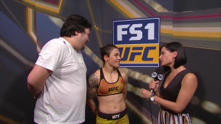 Jessica Andrade talked to Megan Olivi after her victory in Japan | UFC FIGHT NIGHT