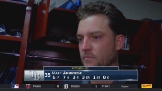 Matt Andriese on loss: 'I'll just build off this one and go from here'