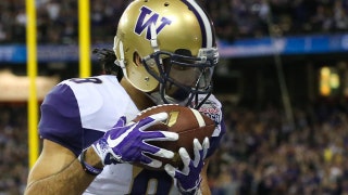 Dante Pettis returns a Rutgers punt 61 yards for the TD -- and ties a Pac-12 record in the process