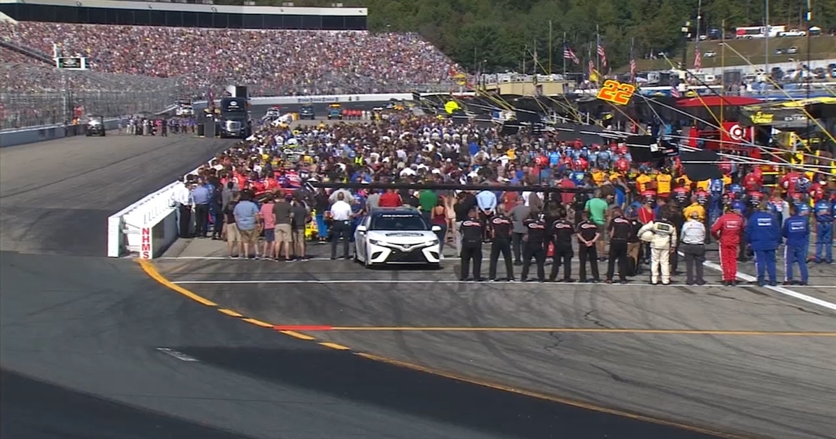 All NASCAR teams stood during Sunday's national anthem FOX Sports