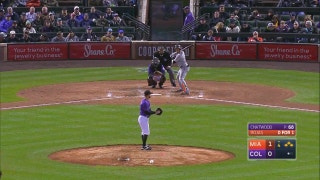 WATCH: A night of RBI doubles for Miguel Rojas