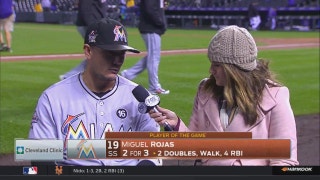 Miguel Rojas on successful night: 'This was for you, Jose'