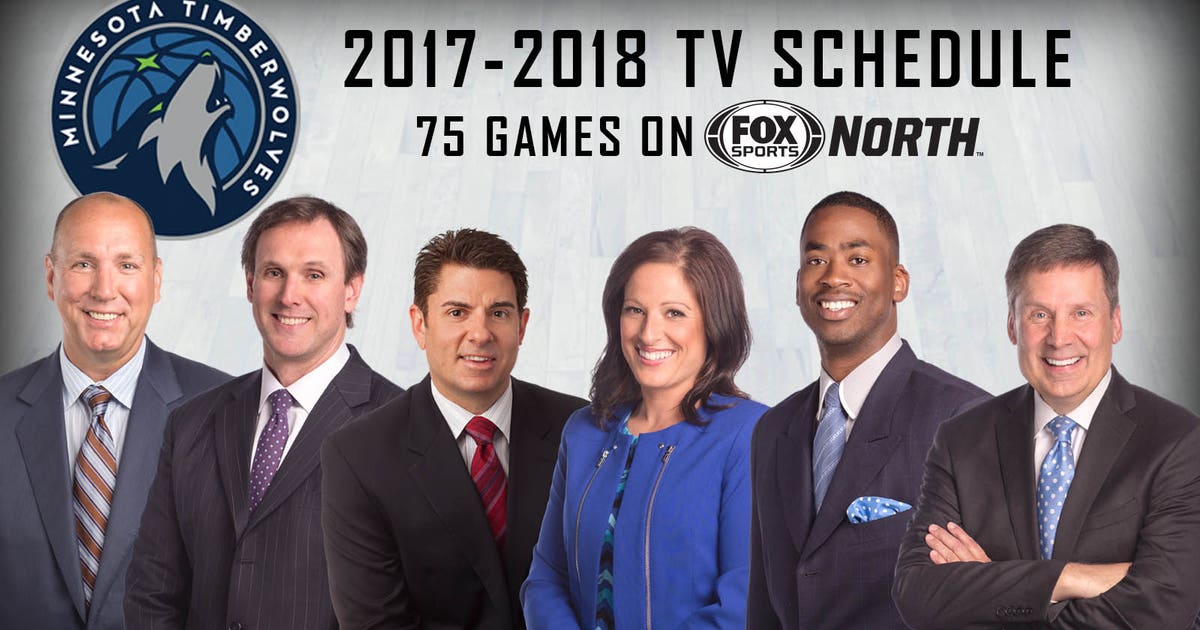 FOX Sports North, Wolves announce 201718 broadcast schedule