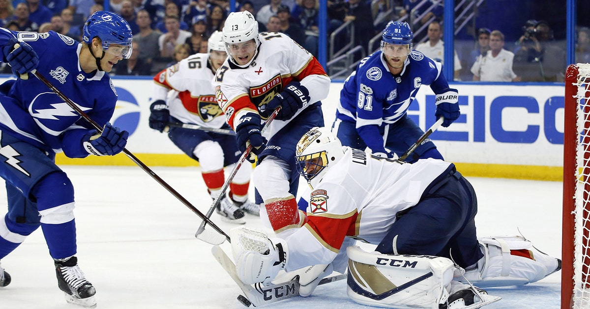 Tampa Bay Lightning 5, Florida Panthers 3