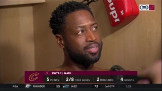 Dwyane Wade is still adjusting to being on the Cavs