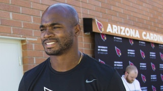 Nick Wright offers his congratulations to Adrian Peterson