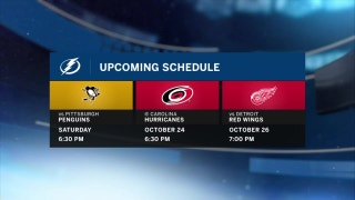Lightning rolling right along as home showdown with Penguins awaits