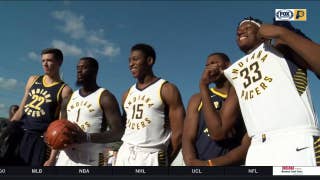 Pacers show off new Nike jerseys