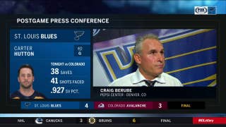 Craig Berube on Robert Bortuzzo: 'It's nice to see him get a big goal'