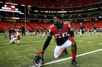 Familiar face Weatherspoon back for 3rd stint with Falcons