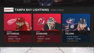 Lightning try to extend win streak to 4 as road trip begins