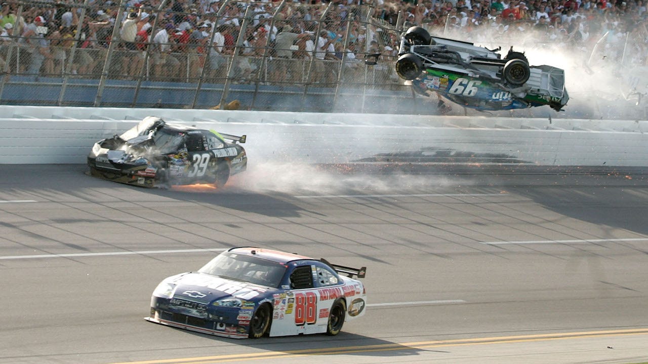 Talladega: The site of some of the wildest finishes in ...