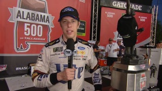 Brad Keselowski Post-Race Interview | 2017 TALLADEGA | NASCAR VICTORY LANE