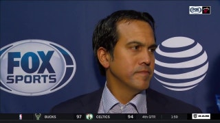 Erik Spoelstra: 'We were on our heels the majority of the night'