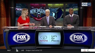 Rondo thrilled no longer oldest guy on team | Pelicans Live