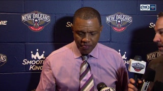 Alvin Gentry talks 128-120 loss to Golden State