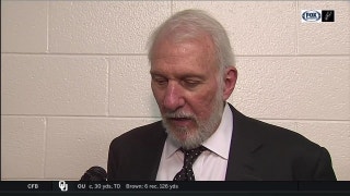 Gregg Popovich on defense in 87-77 win over Bulls