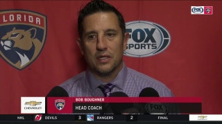 Bob Boughner felt giving up a shorthanded goal was the difference in loss to Penguins