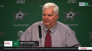 Ken Hitchcock on win over Arizona: 'Not impressed'
